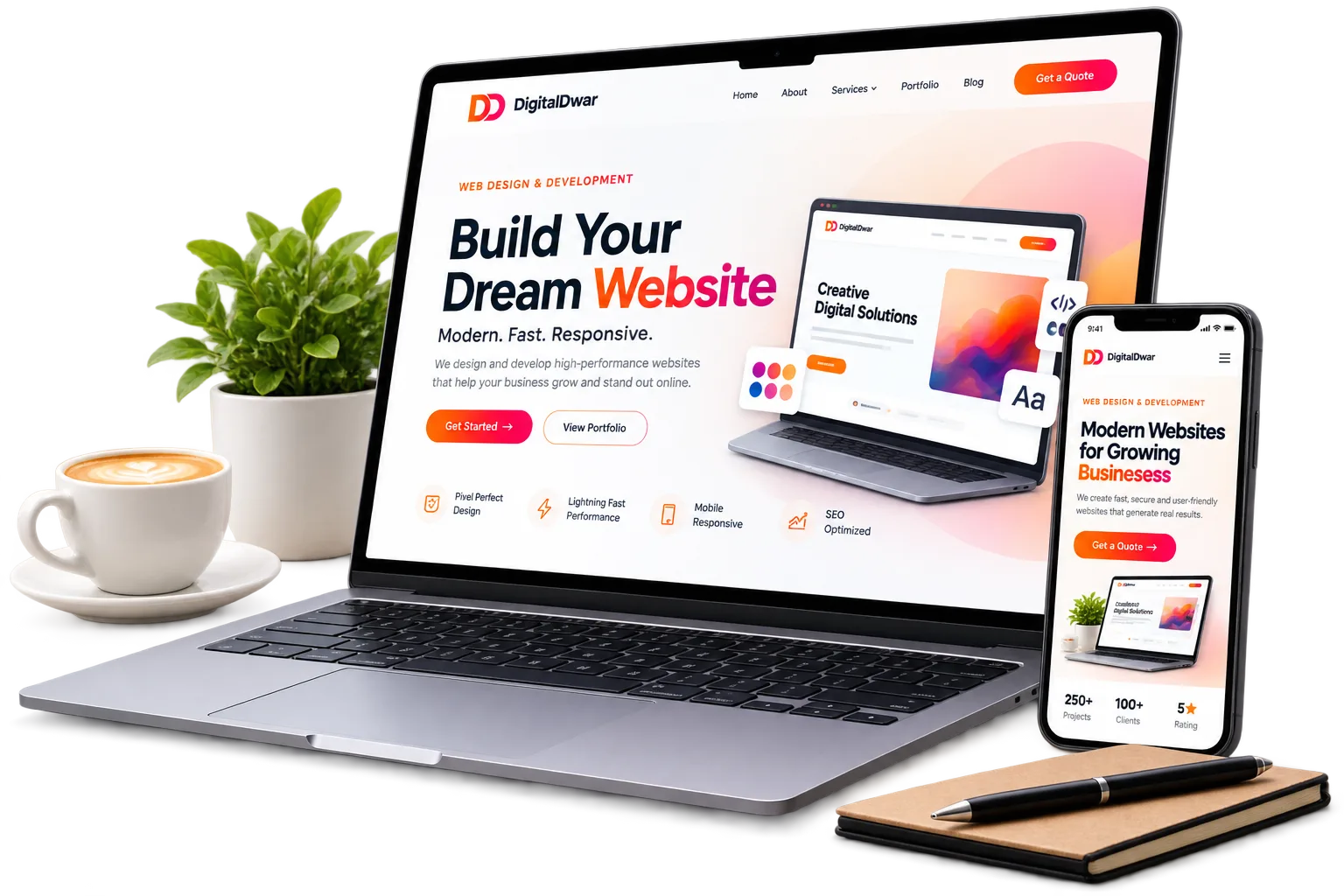 Digital Dwar Website Design and Development