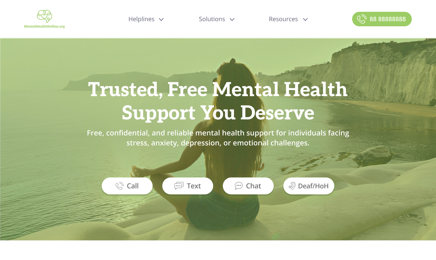 Mental Health Support Website