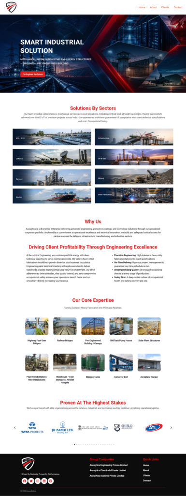 Duowell Pharmaceuticals website project